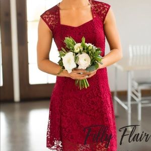 Filly flair lace dress